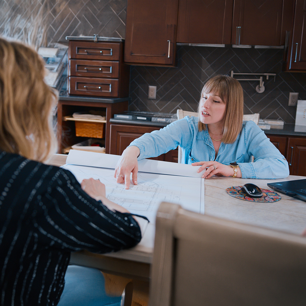 Expert guidance by professional designers and installers